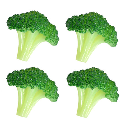 4 PCS Broccoli Simulation Food Model Photo Photography Props-garmade.com