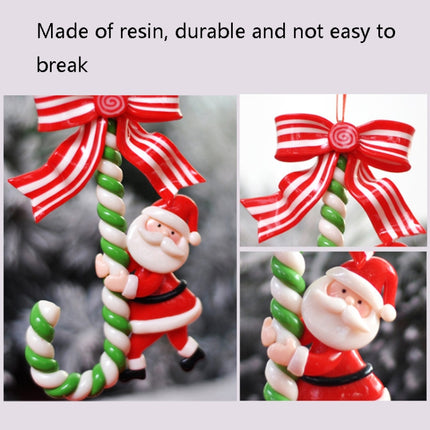 Christmas Holiday Ornament Christmas Cane Candy Bar Ornaments(Old Man)-garmade.com