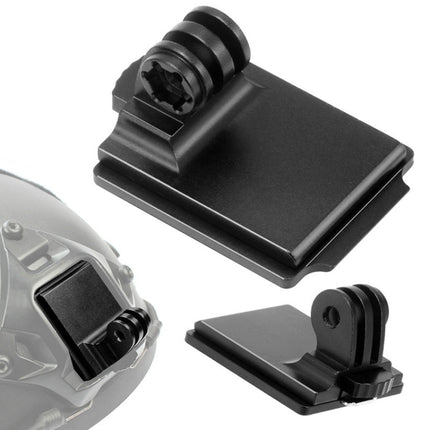 Upgraded Version Helmet Base Adapter Fixed Mount Hunting CS NVG Bracket for GoPro HERO10 Black / HERO9 Black /HERO8 Black /7 /6 /5 /5 Session /4 Session /4 /3+ /3 /2 /1, DJI Osmo Action, Xiaoyi And Other Action Cameras-garmade.com