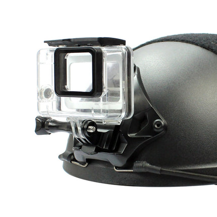 Classic Version Helmet Base Adapter Fixed Mount Hunting CS NVG Bracket for GoPro HERO10 Black / HERO9 Black /HERO8 Black /7 /6 /5 /5 Session /4 Session /4 /3+ /3 /2 /1, DJI Osmo Action, Xiaoyi And Other Action Cameras-garmade.com