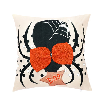 45x45cm Halloween Decorations Printing Pillowcase Without Inner Core, Style: Spider-garmade.com