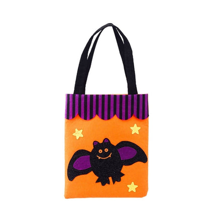 Halloween Non-woven Gift Candy Bag Cartoon Holiday Decoration Props(Bat)-garmade.com