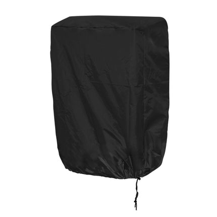 82x93cm Outdoor Deck Chair Cover Waterproof Garden Terrace Patio Chair Cover, Fabric: 190T Polyester(Black)-garmade.com