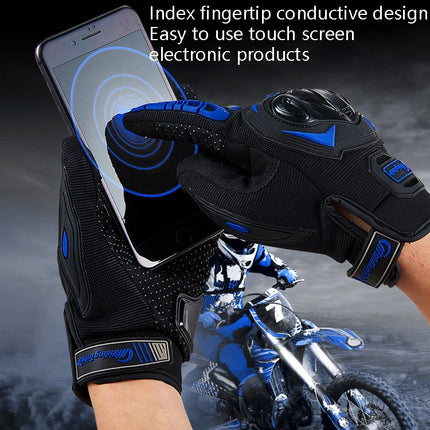 Riding Tribe MCS-17 Motorcycle Gloves Touch Screen Outdoor Riding Gloves, Size: M(Red)-garmade.com