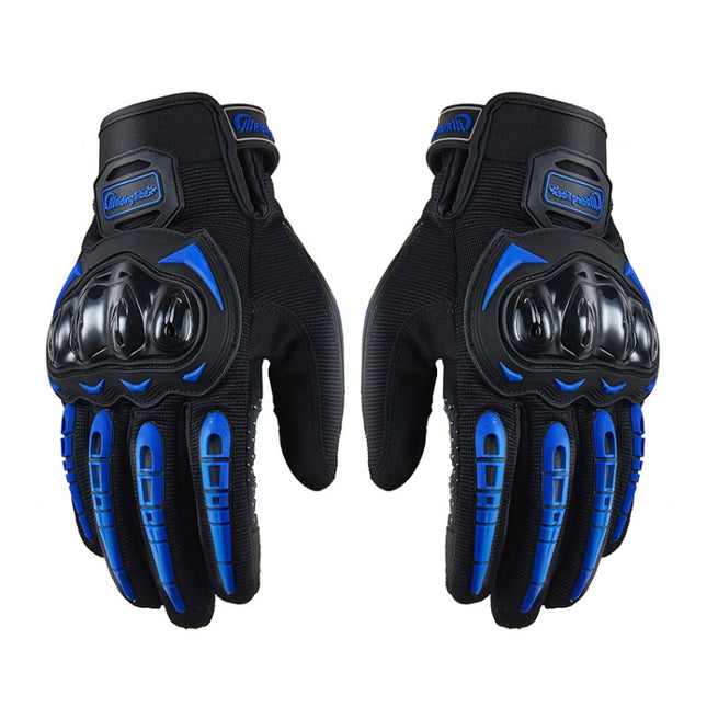 Riding Tribe MCS-17 Motorcycle Gloves Touch Screen Outdoor Riding Gloves, Size: XL(Blue)-garmade.com