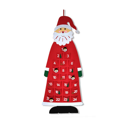 Handmade Felt Christmas Tree Decoration Children DIY Christmas Decorations, Style: Red Calendar-garmade.com