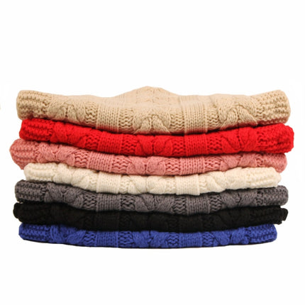 Zzsd0002 Autumn / Winter Baby Knitted Woolen Button Sleeping Bag Photography Blanket Stroller Sleeping Bag(Big Red)-garmade.com