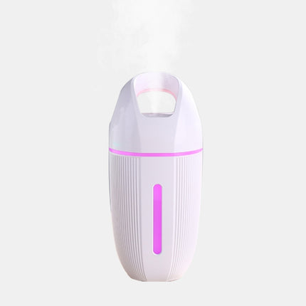 BD-MD1 Car Home USB Plug-In Air Purifier Colorful Lighting Humidifier(Pink)-garmade.com