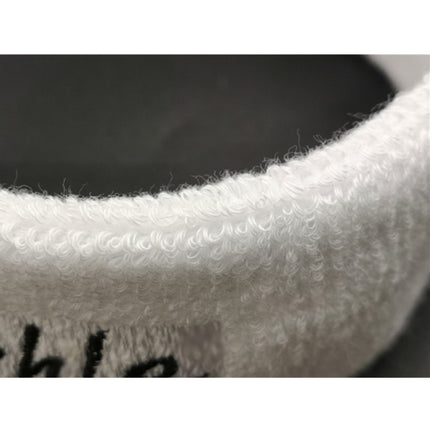 2 PCS Enochle Sports Sweat-Absorbent Headband Combed Cotton Knitted Sweatband(Gray)-garmade.com