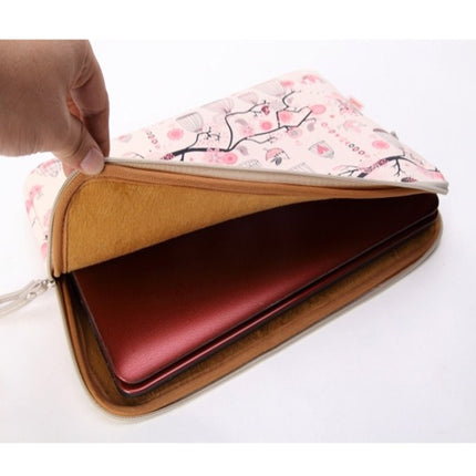 LiSEN LS-505 Notebook Tablet Liner Bag, Size: 12 inches(Pink)-garmade.com
