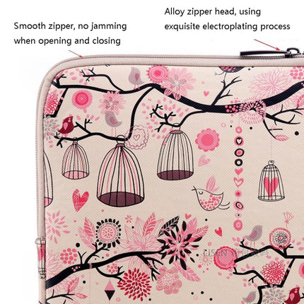 LiSEN LS-505 Notebook Tablet Liner Bag, Size: 14 inches(Pink)-garmade.com