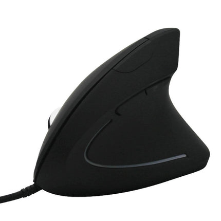 JSY-5 6 Keys Laser USB Wired Mouse Optical Upright Mouse(Five Generation Wired)-garmade.com
