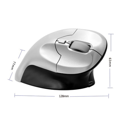 G70 Wireless & Wired Vertical Mouse Ergonomic Optical Mouse, Style: Wireless Charging Version-garmade.com