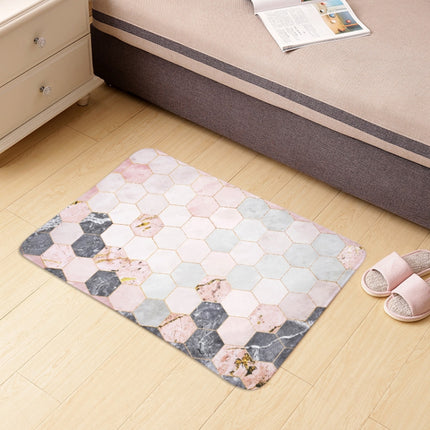 Living Room Carpet Home Coffee Table Bedroom Entry Mat, Size: 60x40cm(C)-garmade.com