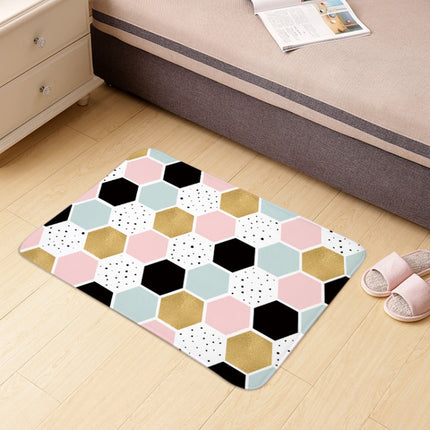 Living Room Carpet Home Coffee Table Bedroom Entry Mat, Size: 60x40cm(G)-garmade.com