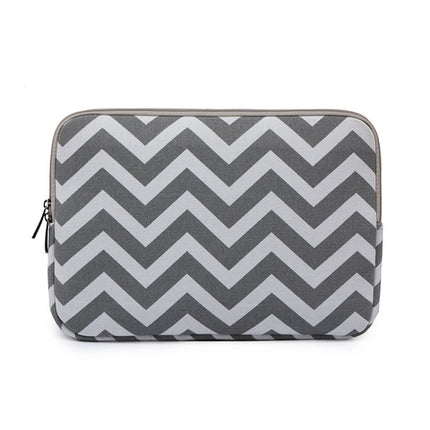 LiSEN LS-525 Wavy Pattern Notebook Liner Bag, Size: 10 inches(Gray)-garmade.com