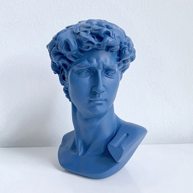 Blue Plaster Studio Background Ornament Photo Props-garmade.com