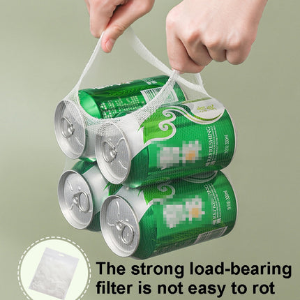 Cloud Drain Rack Disposable Kitchen Waste Filter For Leftovers By The Sink With 50 PCS Net Bag(Cream Green)-garmade.com