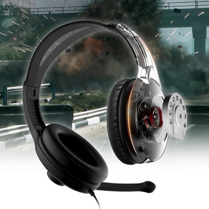 Edifier K800 Desktop Computer Gaming Headset with Microphone, Cable Length: 2m, Style:Single Hole-garmade.com