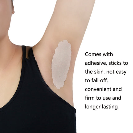 10 PCS Underarm Antiperspirant Patch Armpit Sweat Pad Foot Sweat Absorbing Deodorant Patch(Flesh Color As Shown)-garmade.com