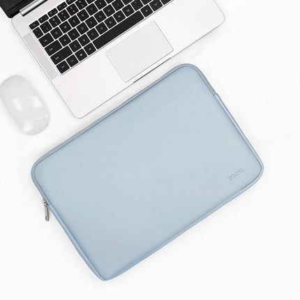 Baona BN-Q001 PU Leather Laptop Bag, Colour: Sky Blue, Size: 11/12 inch-garmade.com