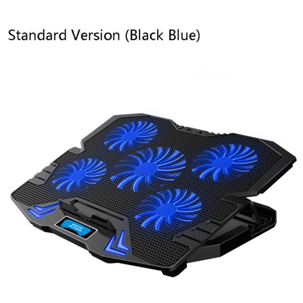 ICE COOREL K5 Laptop Radiator Computer Cooling Bracket, Colour: Standard Version (Black Blue)-garmade.com