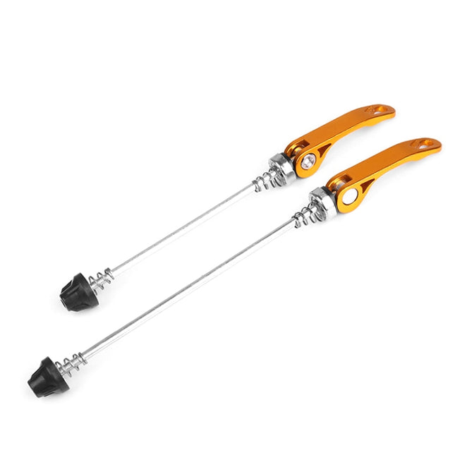 3 Sets BG-M5147 Mountain Bike Hub With Long Quick Release Lever(Gold)-garmade.com