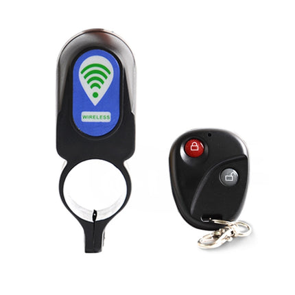 BG-262A Bicycle Remote Control Alarm Anti-Theft Alarm Car Lock(Black)-garmade.com