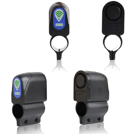 BG-262A Bicycle Remote Control Alarm Anti-Theft Alarm Car Lock(Black)-garmade.com