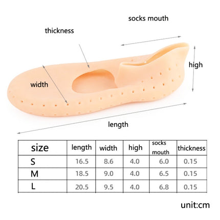 3 Pairs SEBS Boat Socks Breathable Sports Sweat-Absorbent Floor Socks Beach Waterproof Socks, Size: M(Skin Color)-garmade.com