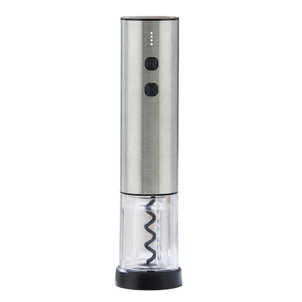 Electric Opener Stainless Steel Mini Red Wine Bottle Opener, Colour: BY266 Transparent Shell-garmade.com