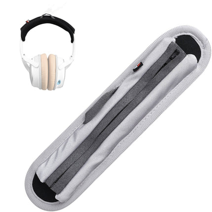 10 PCS G12S Headset Earphone Protection Cover Neoprene Head Beam Protection Pad(Small-Gray)-garmade.com