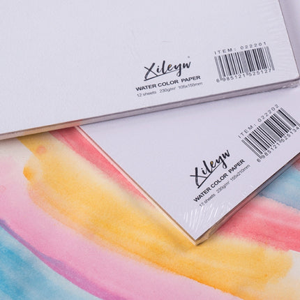 2 PCS XILEYW Colored Pencil Book Plastic-Mounted Water-Soluble Color Lead Book,Size: Large-garmade.com