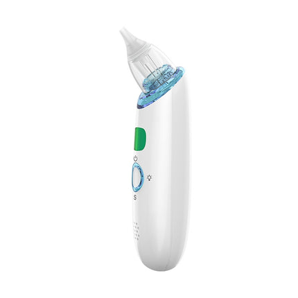 FY-B202 Electric Baby Nasal Aspirator Baby Mouth-suction Nose Cleaner(White)-garmade.com