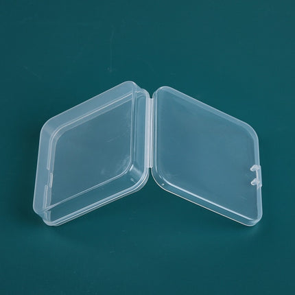 20 PCS Square Plastic Box With Cover Transparent Storage Box PP Parts Tool Box Electronic Component Accessories Box-garmade.com
