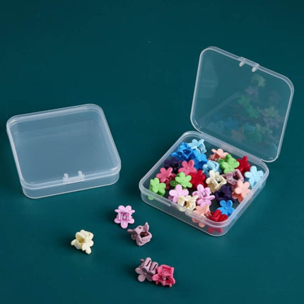 20 PCS Square Plastic Box With Cover Transparent Storage Box PP Parts Tool Box Electronic Component Accessories Box-garmade.com