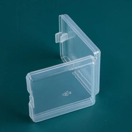 20 PCS With Cover Transparent PP Plastic Box Parts Jewelry Storage Box-garmade.com