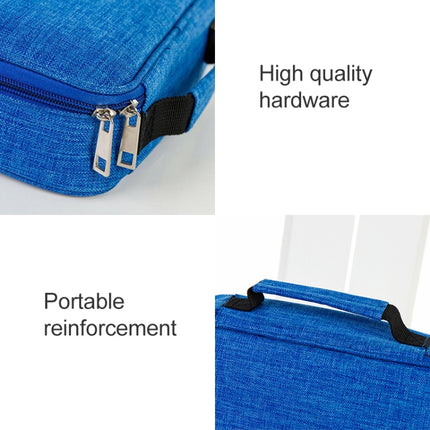 Waterproof Pencil Case 72 Color Large Capacity Sketch Pencil Bag Stationery Set(Blue)-garmade.com