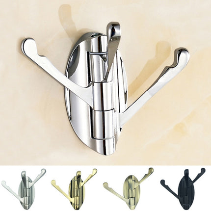 8231 180 Degree Movable Coat Hook Bathroom Hook, Color: Chrome-garmade.com