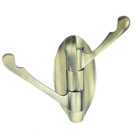 8231 180 Degree Movable Coat Hook Bathroom Hook, Color: Green Bronze-garmade.com