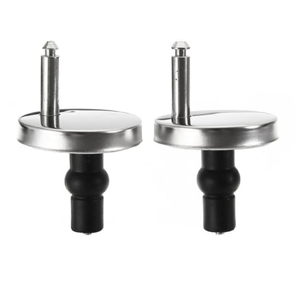 1 Pair 3903 Zinc Alloy Toilet Seat Hinge Installation Nut Quick Release Installation Screw(Toilet Cover Accessories)-garmade.com