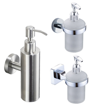 304 Stainless Steel Soap Dispenser Hand Sanitizer Bottle, Specification: 220295-garmade.com