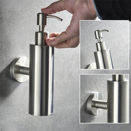 304 Stainless Steel Soap Dispenser Hand Sanitizer Bottle, Specification: 220295-garmade.com