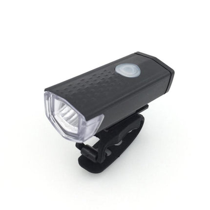 Bicycle Highlight USB Rechargeable Lamp Waterproof Bicycle Headlight Taillight Set(Headlight + Taillight)-garmade.com