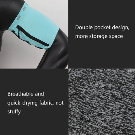 1940 Running Mobile Phone Arm Bag Elastic Sports Wrist Bag, Colour: Grey (no Logo)-garmade.com