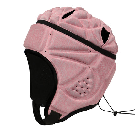 1933 Soft Football Helmet Sport Roller Skating Protective Cap(Pink Yarn)-garmade.com
