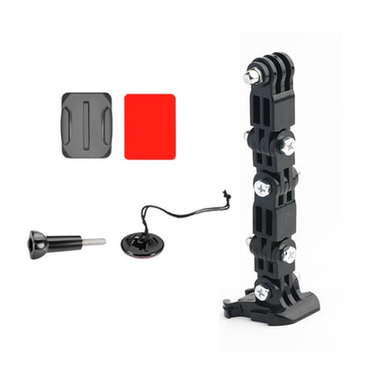 2 Set Cycling Helmet Adhesive Multi-Joint Arm Fixed Mount Set for DJI Osmo Action, GoPro HERO9 Black / HERO8 Black /7 /6 /5 /5 Session /4 Session /4 /3+ /3 /2 /1, Xiaoyi and Other Action Cameras Top Combo Kit-garmade.com