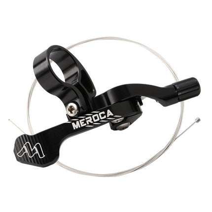 MEROCA Bicycle Telescoping Pipeline Controller Lifting Sitting Pipeline Control Switch(Black)-garmade.com