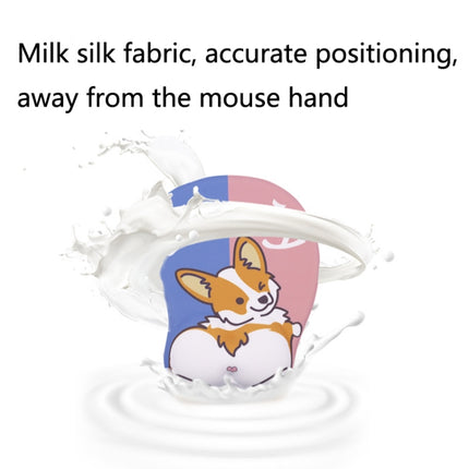 Silicone Hand Rest Thickened Wrist Mouse Pad(RJ-011 Cat Star)-garmade.com