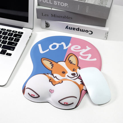 Silicone Hand Rest Thickened Wrist Mouse Pad(RJ-014 Blessing Full)-garmade.com
